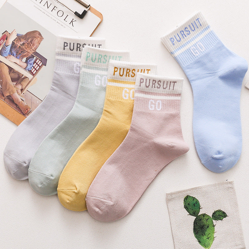 Soft & Stylish Mid-Calf Socks