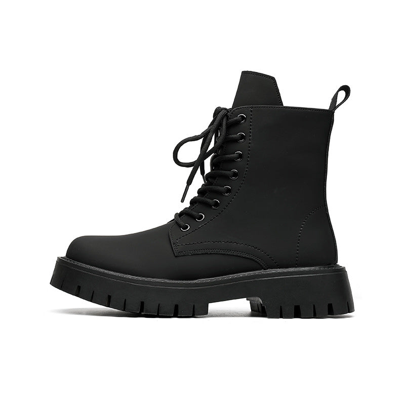 Men’s Classic Lace-Up Combat Boots – Timeless Style & Rugged Comfort!
