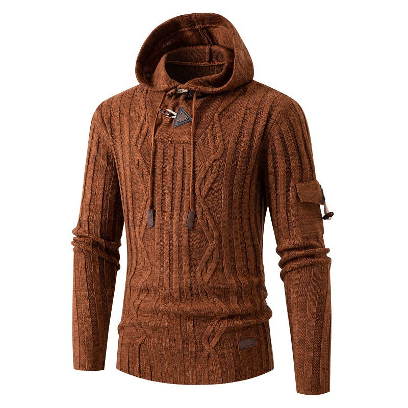 Cable Knit Hoodie