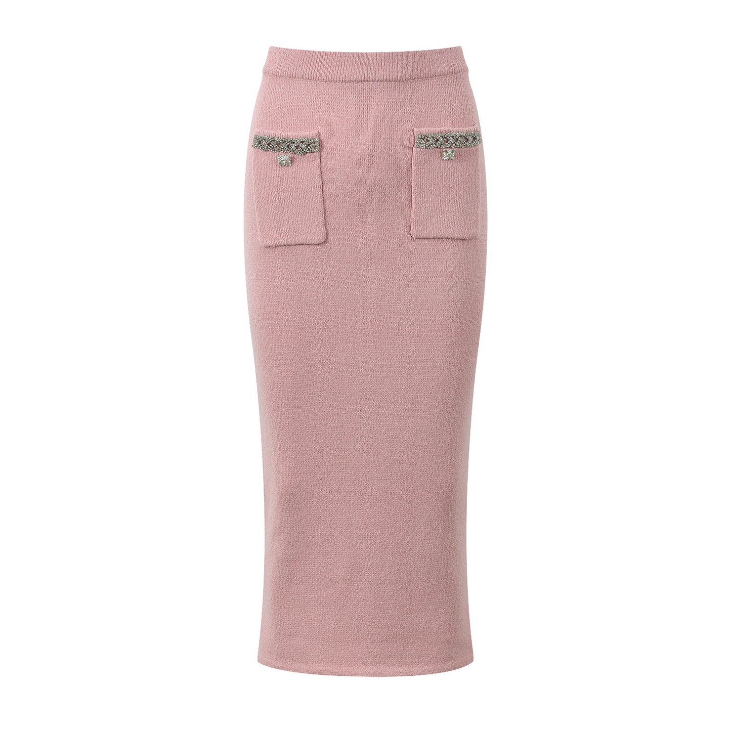 Two-Piece Knit Cardigan & Skirt Set