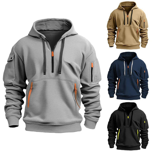 Men’s Versatile Zip Hoodie