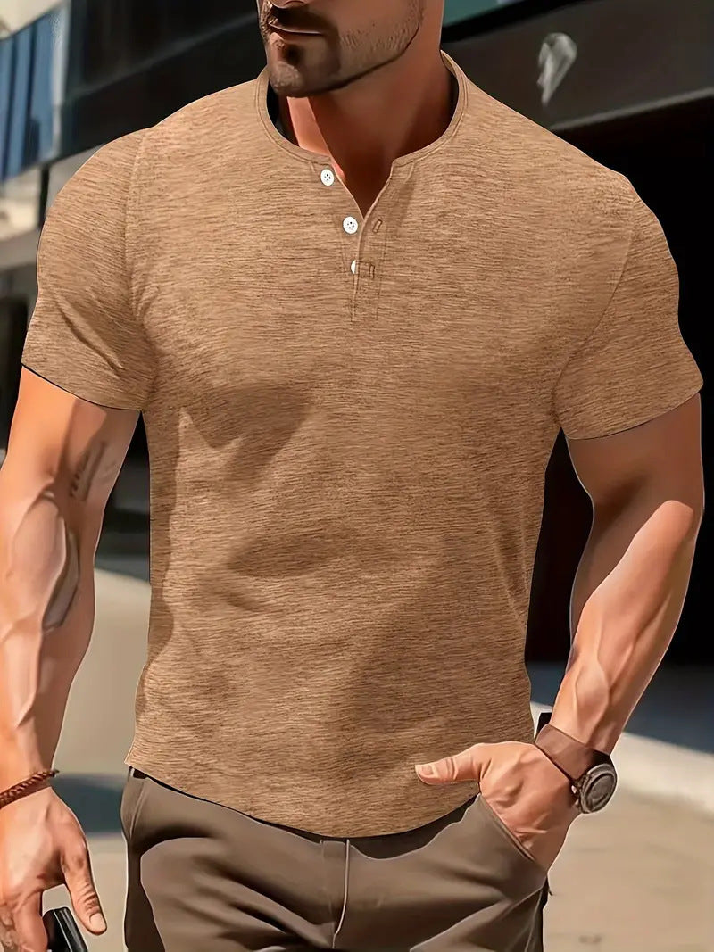 Men's Casual Fashion Short Sleeved Shirt
