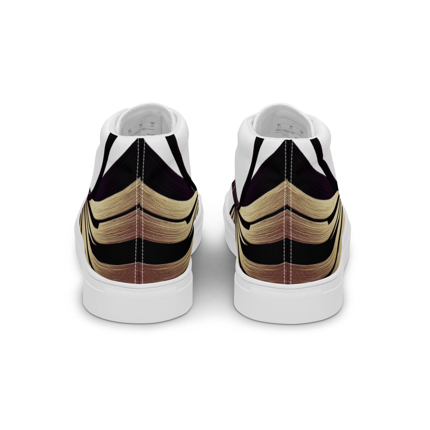 Aylure Eirith shoes with faux leather toe and unique design, back