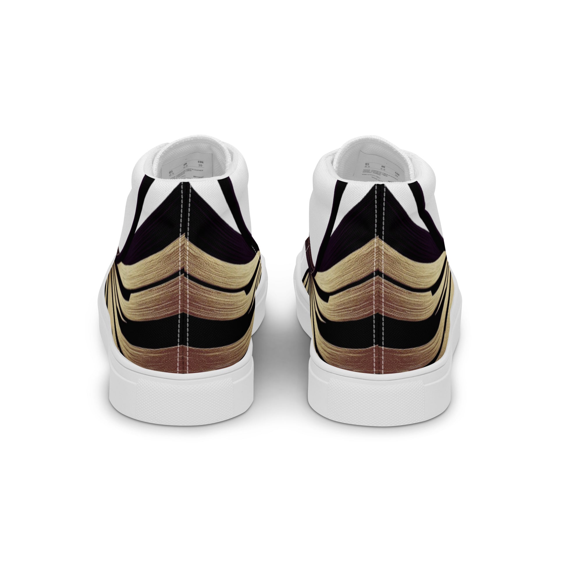 Aylure Eirith shoes with faux leather toe and unique design, back