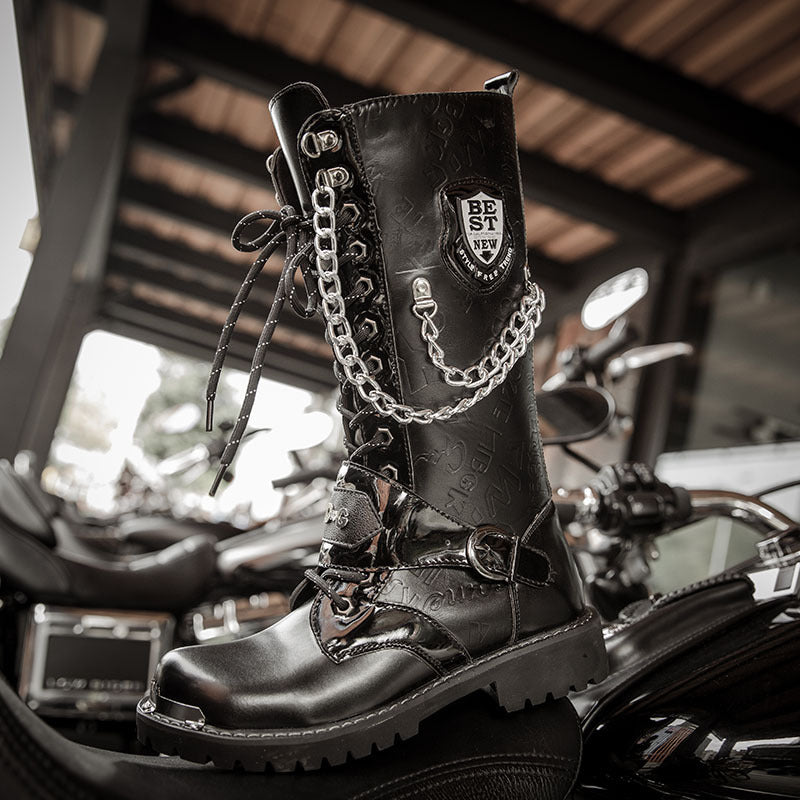 Unisex High-Top Martin Boots