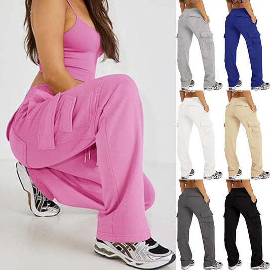 Women's cargo pants in multiple colors – AylureEssentials