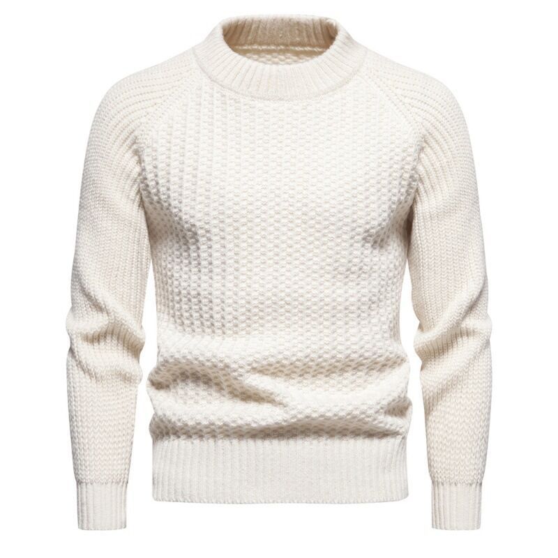 Classic Textured Knit Sweater