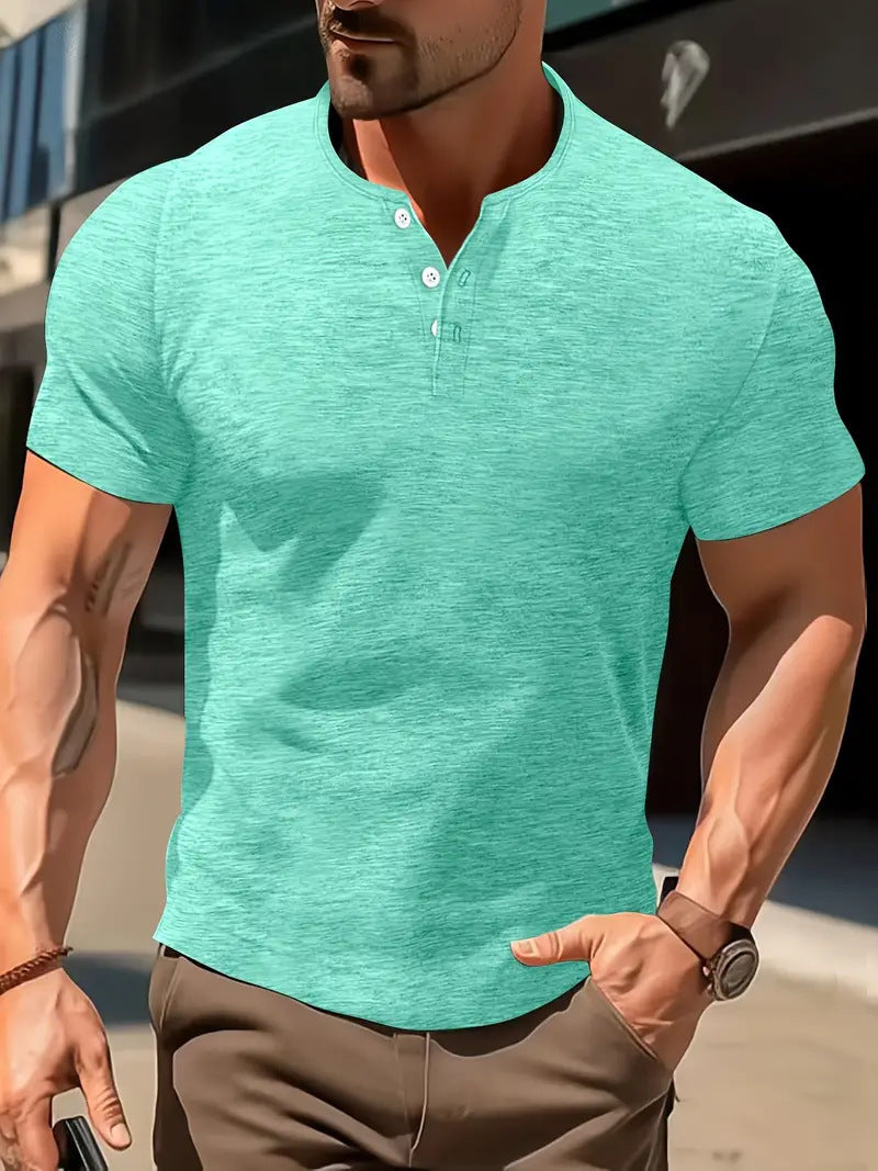 Men's Casual Fashion Short Sleeved Shirt