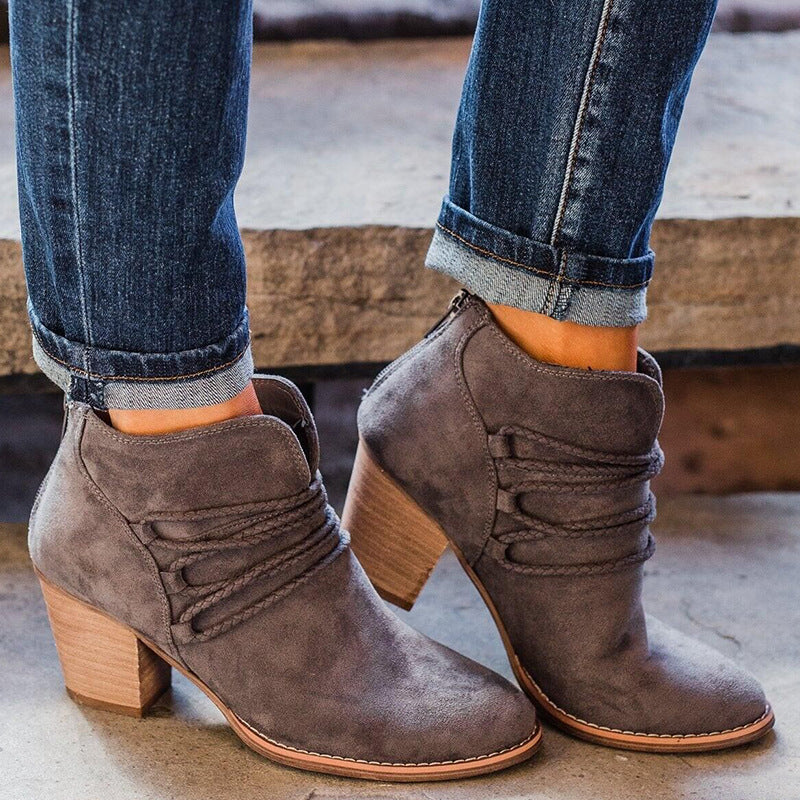 Western-Inspired Ankle Boots