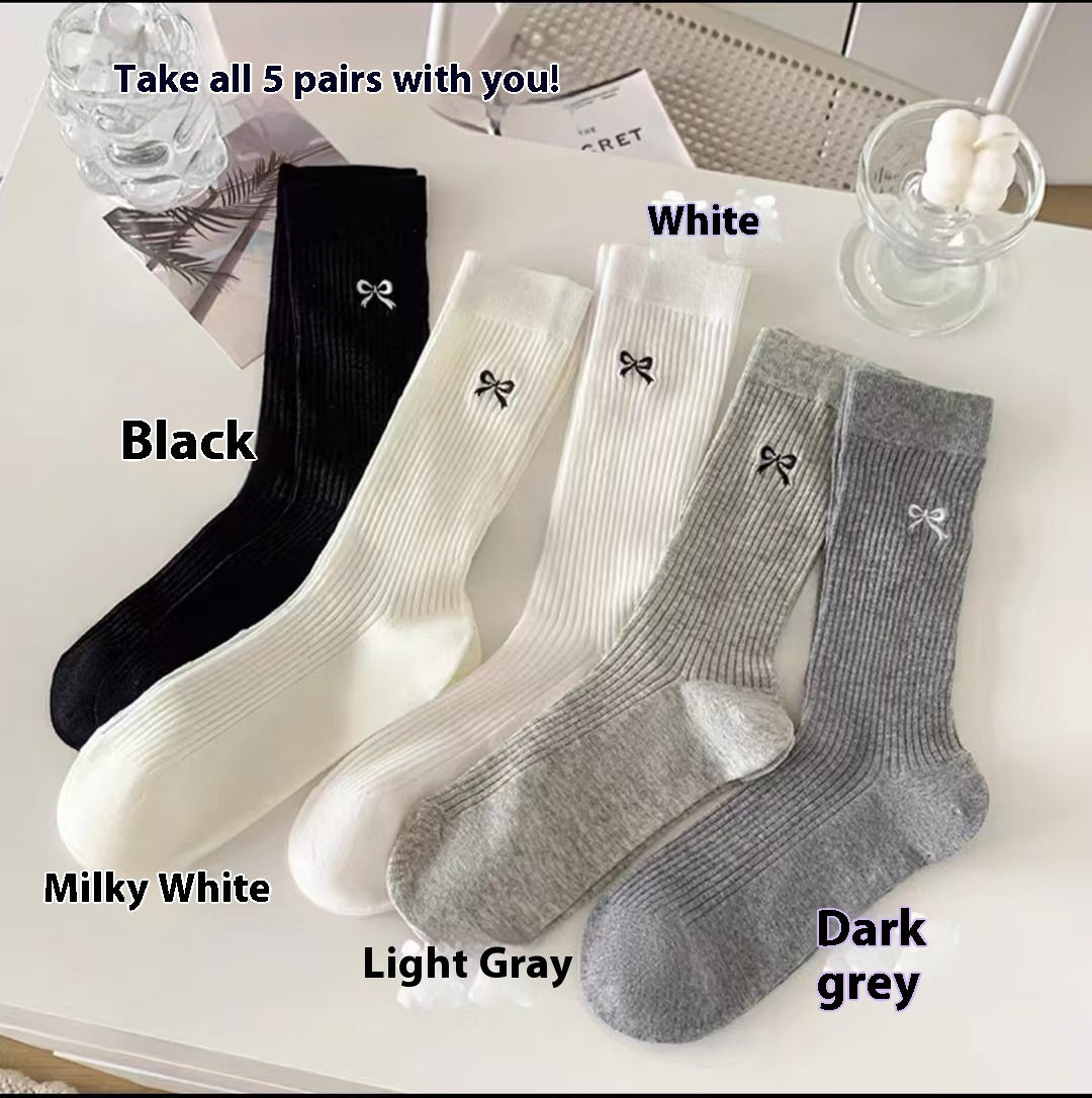 Soft & Stylish Mid-Calf Socks