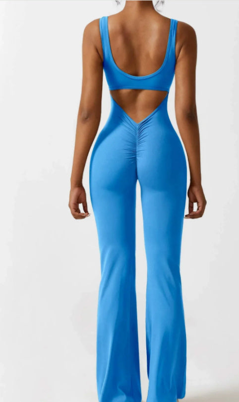 Sculpting Yoga outfit Blue