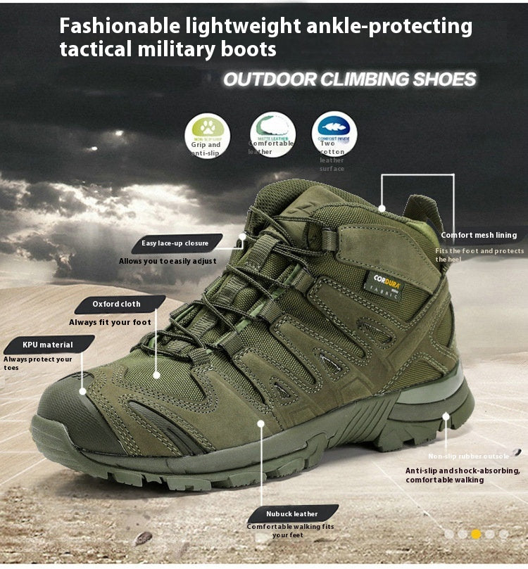 Tactical Military Boots – Built for Performance in Any Terrain!