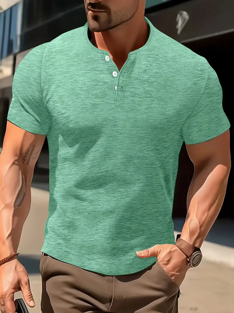 Men's Casual Fashion Short Sleeved Shirt