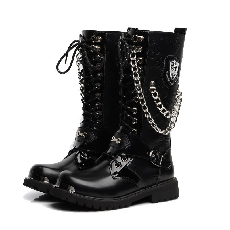 Unisex High-Top Martin Boots