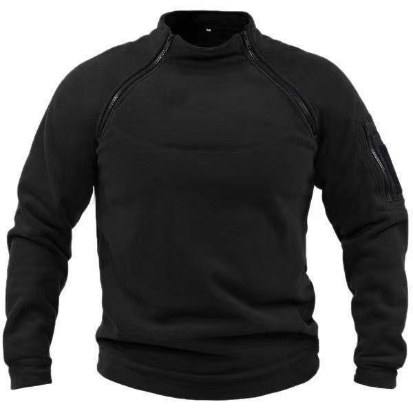 Men's waffle or fleece-lined sweater