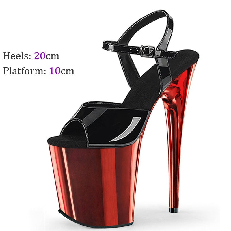 Ultimate Glamour – 20 cm Platform Heels That Demand Attention!