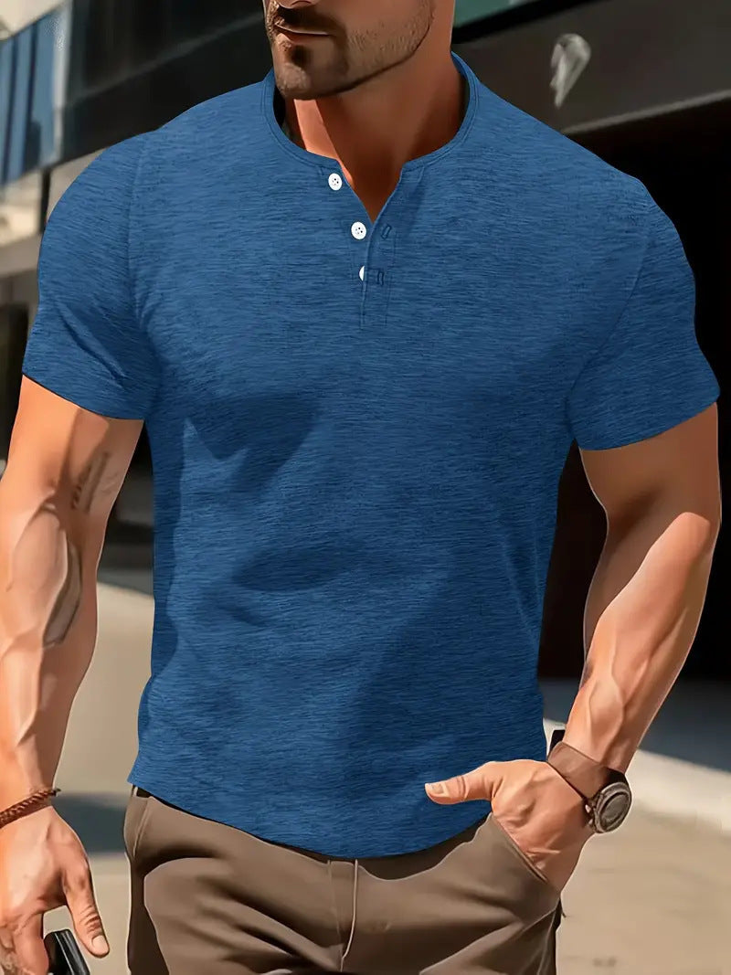 Men's Casual Fashion Short Sleeved Shirt