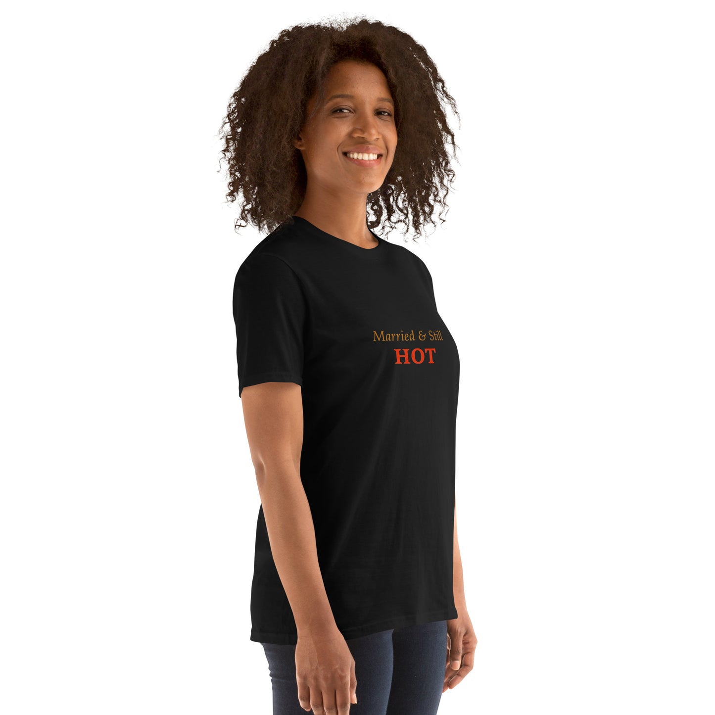 Huumorilla varustettu unisex t-paita Aylure-mallistosta

